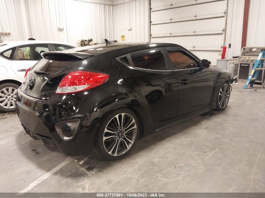 2016 HYUNDAI VELOSTER TURBO - KMHTC6AE5GU277548