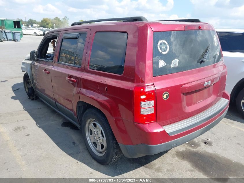 2015 JEEP PATRIOT SPORT - 1C4NJPBA1FD235591