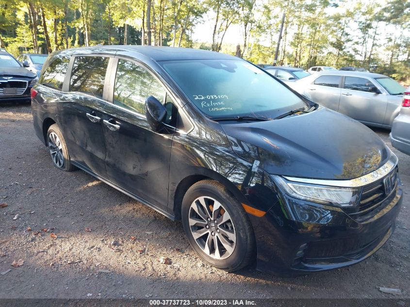 2022 HONDA ODYSSEY EX-L - 5FNRL6H72NB051933