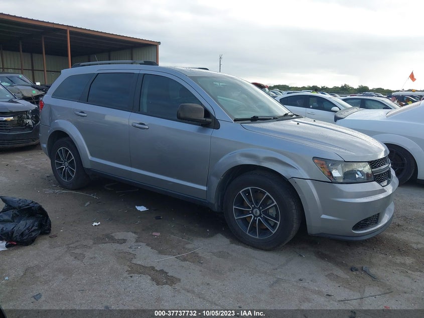 VIN 3C4PDCAB2JT443176 2018 DODGE JOURNEY SE