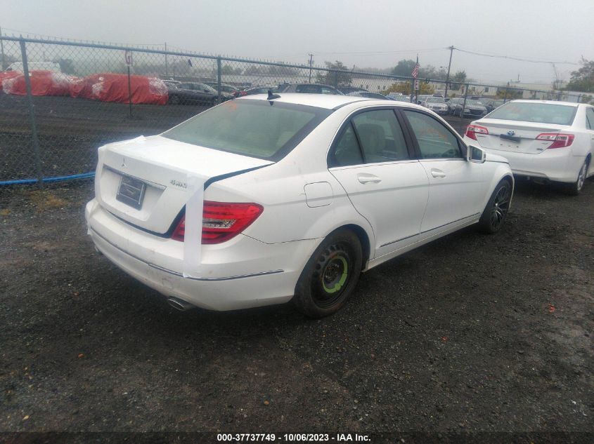 2013 MERCEDES-BENZ C-CLASS C 300 - WDDGF8AB7DR299828