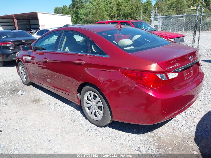 2013 HYUNDAI SONATA GLS - 5NPED4AC1DH541454