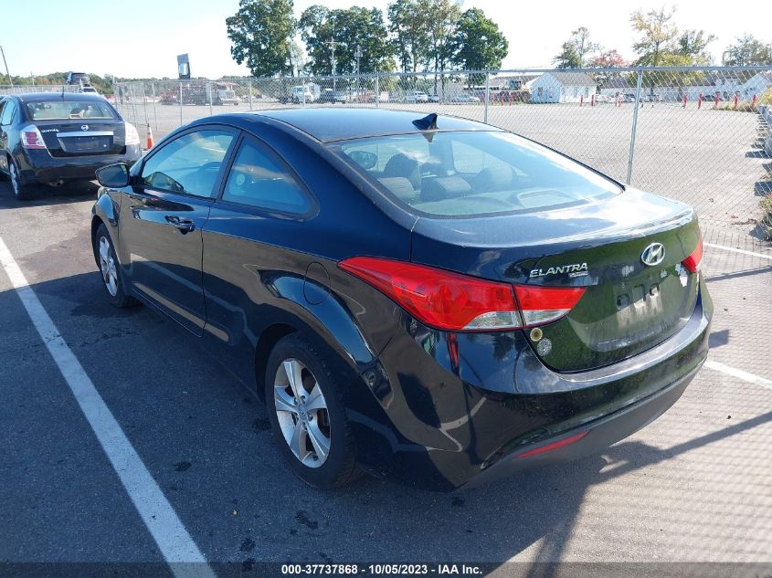 2013 HYUNDAI ELANTRA COUPE GS PZEV KMHDH6AE2DU016184