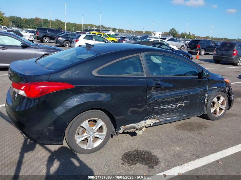 2013 HYUNDAI ELANTRA COUPE GS PZEV KMHDH6AE2DU016184