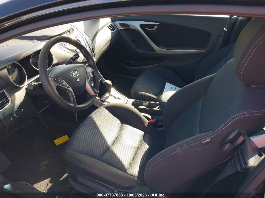 2013 HYUNDAI ELANTRA COUPE GS PZEV KMHDH6AE2DU016184