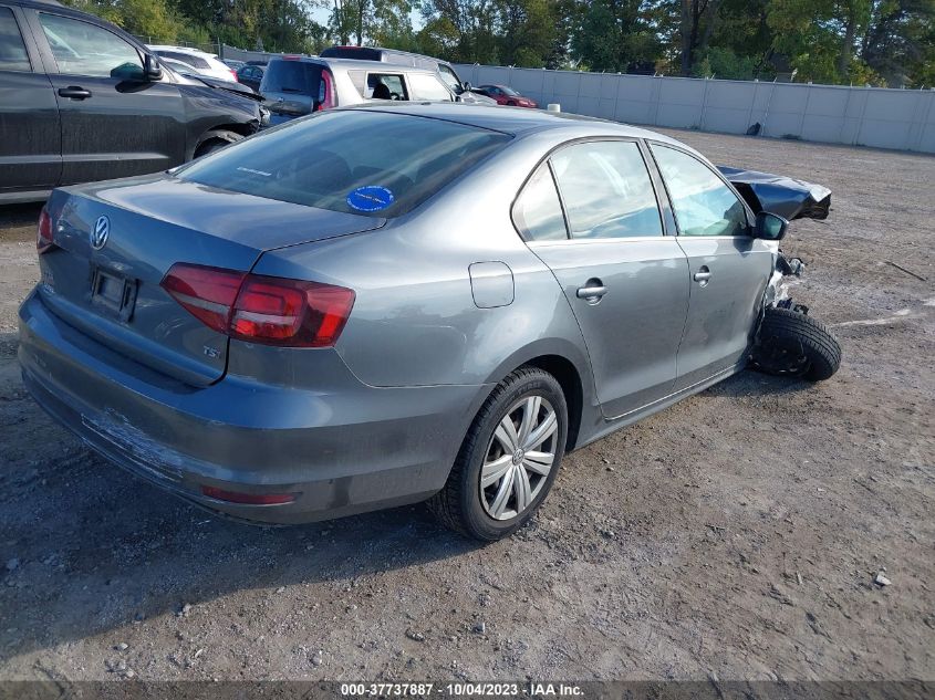 2017 VOLKSWAGEN JETTA S - 3VW2B7AJ9HM406948