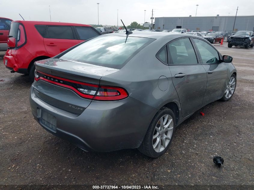 2013 DODGE DART RALLYE - 1C3CDFBA2DD175900