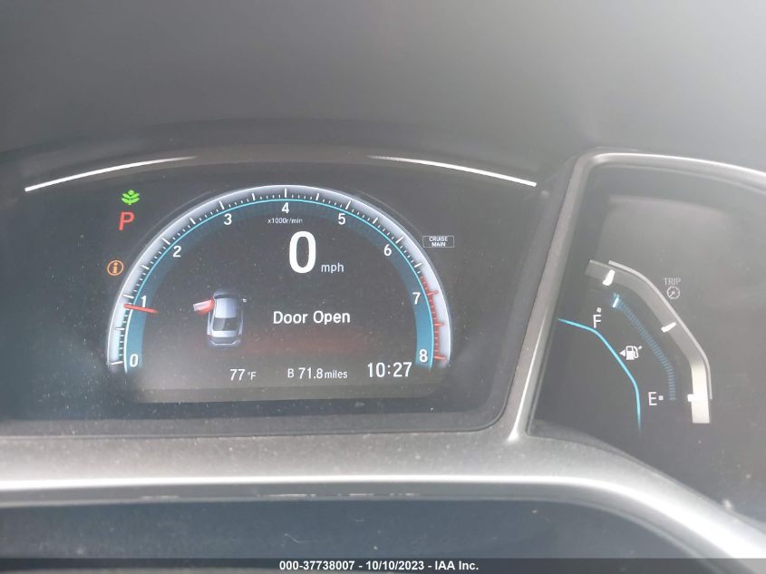 2018 HONDA CIVIC EX - 19XFC2F79JE208498