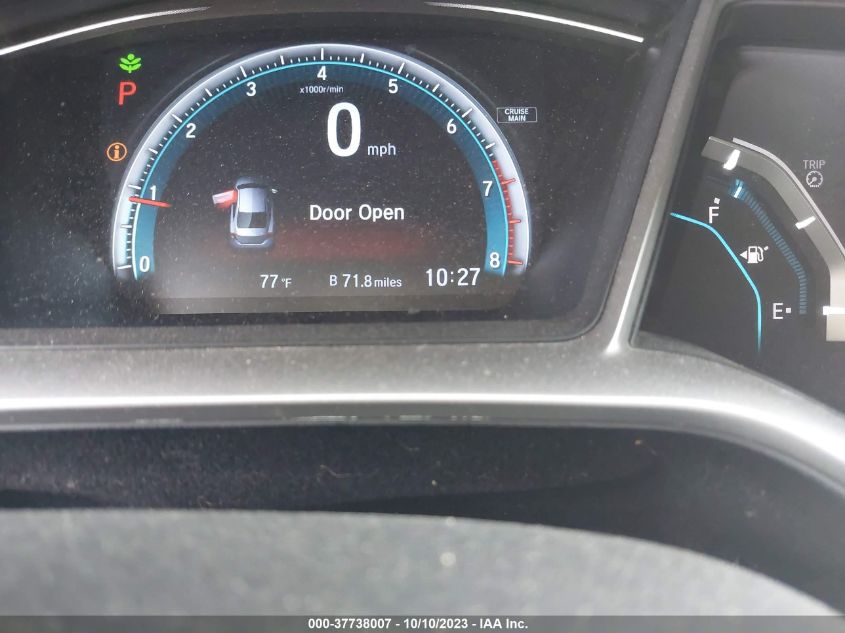 2018 HONDA CIVIC EX - 19XFC2F79JE208498