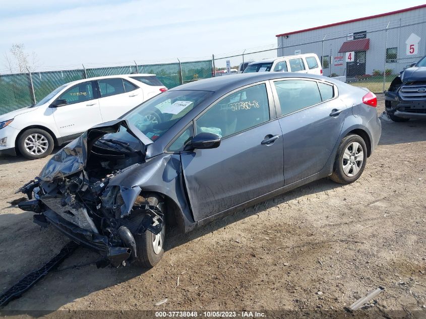 2015 KIA FORTE LX - KNAFX4A63F5410848