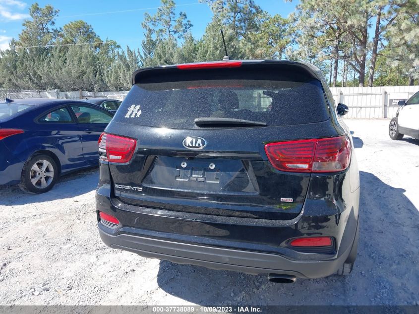 2019 KIA SORENTO L/LX - 5XYPG4A32KG542028