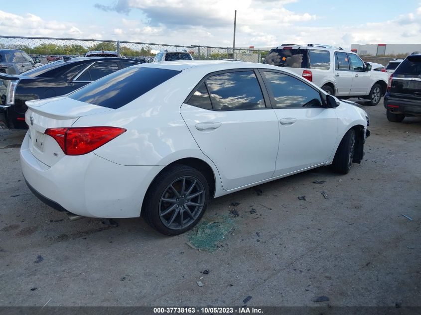 2018 TOYOTA COROLLA L/LE/XLE/SE/XSE - 2T1BURHE1JC048860