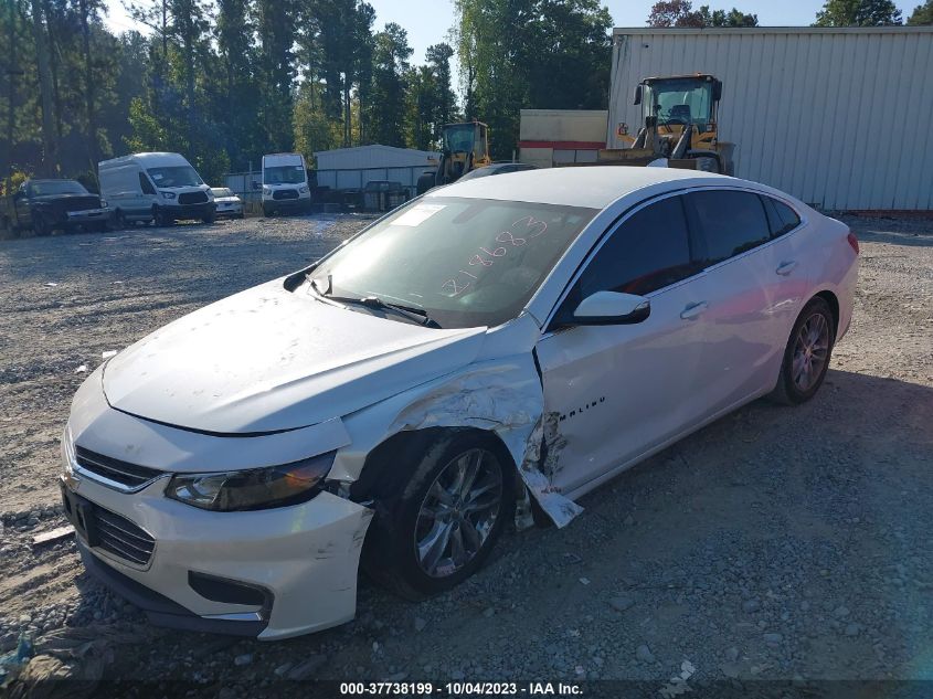2016 CHEVROLET MALIBU LT - 1G1ZE5ST6GF218683