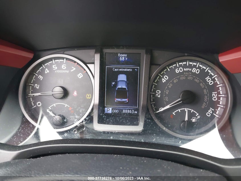 VIN 3TMCZ5AN4HM091308 2017 TOYOTA TACOMA DBL CAB/SR/TRDSPT/OR/PRO
