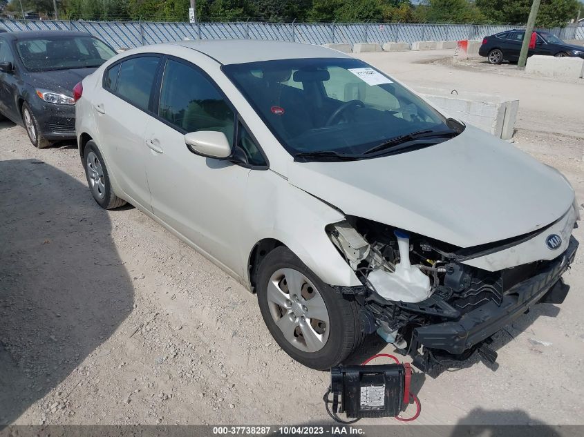 2015 KIA FORTE LX - KNAFK4A68F5393544