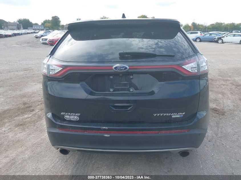 2017 FORD EDGE TITANIUM - 2FMPK4K92HBB08122