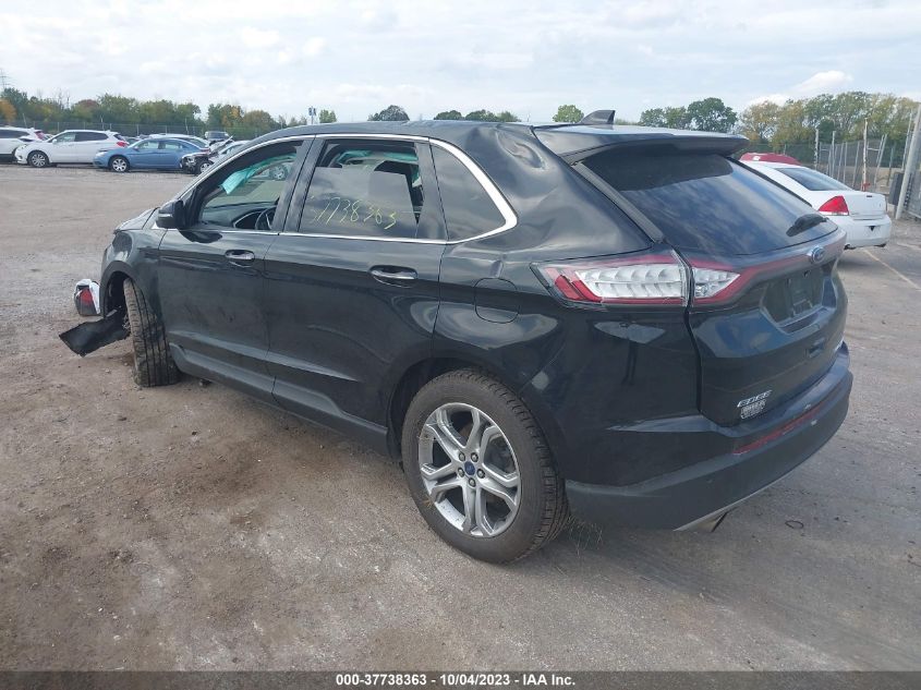2017 FORD EDGE TITANIUM - 2FMPK4K92HBB08122