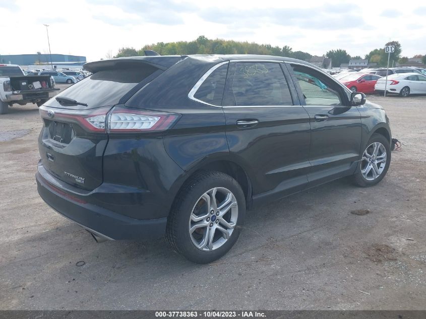2017 FORD EDGE TITANIUM - 2FMPK4K92HBB08122