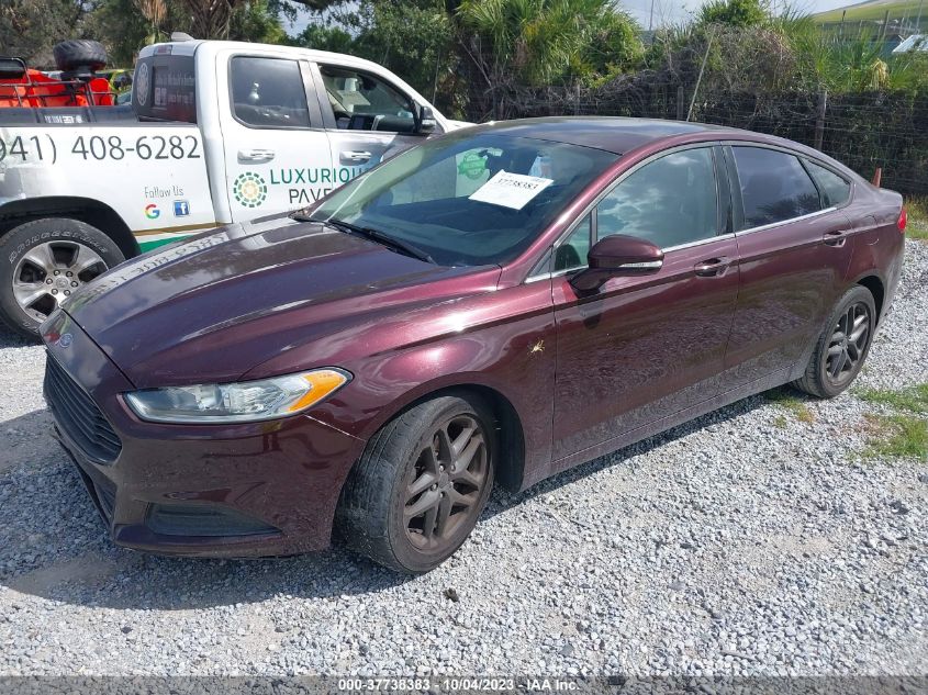 2013 FORD FUSION SE - 3FA6P0H75DR347973