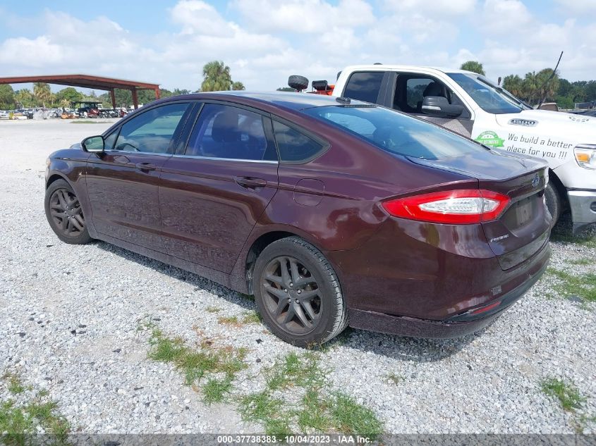 2013 FORD FUSION SE - 3FA6P0H75DR347973