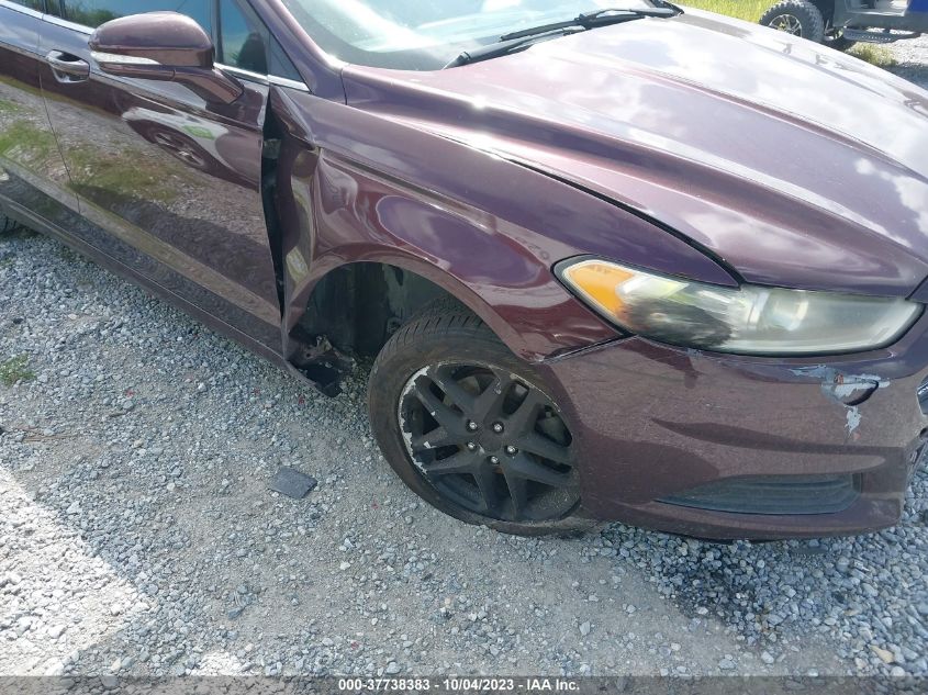 2013 FORD FUSION SE - 3FA6P0H75DR347973