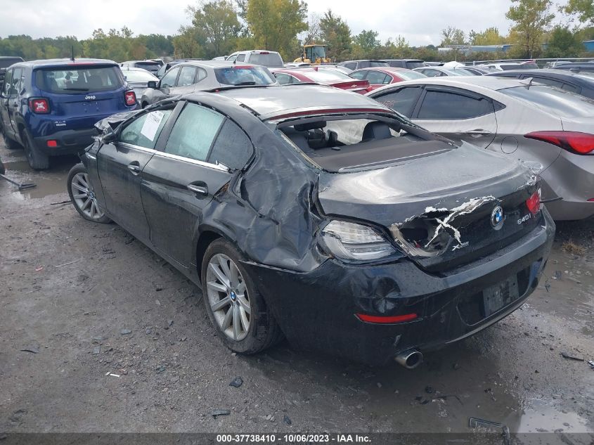 2016 BMW 6 SERIES 640I XDRIVE WBA6D2C56GGT65704