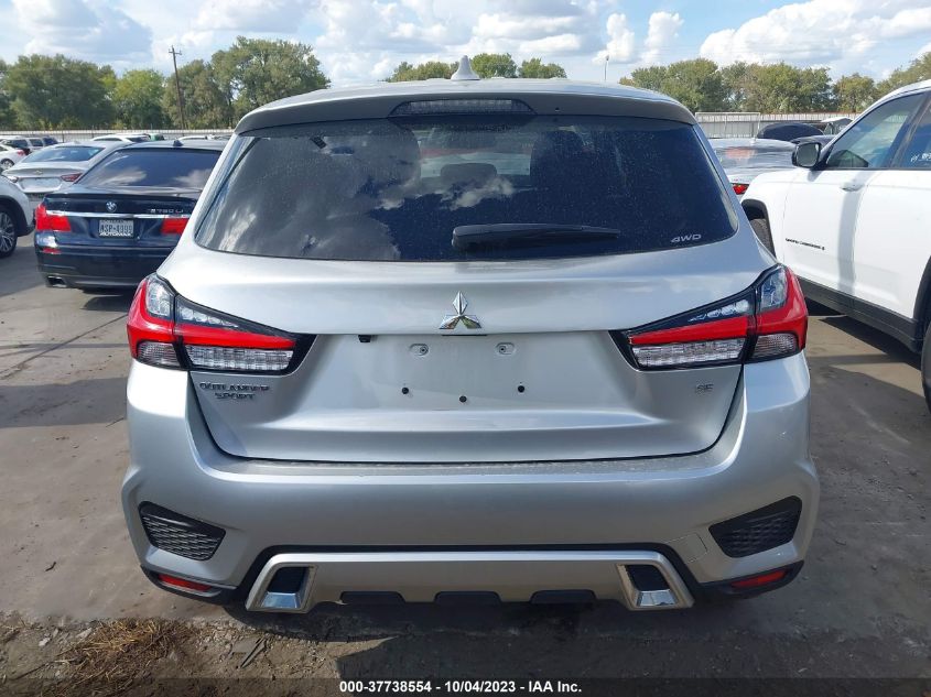 2022 MITSUBISHI OUTLANDER SPORT ES/LE/BE/SE/SE SPECIAL ED - JA4ARUAU1NU011862