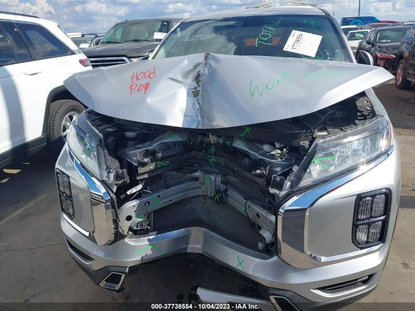 2022 MITSUBISHI OUTLANDER SPORT ES/LE/BE/SE/SE SPECIAL ED - JA4ARUAU1NU011862