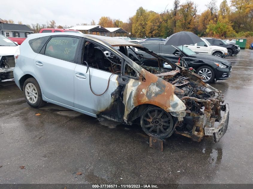 2013 TOYOTA PRIUS V TWO/THREE/FIVE - JTDZN3EU8D3275061