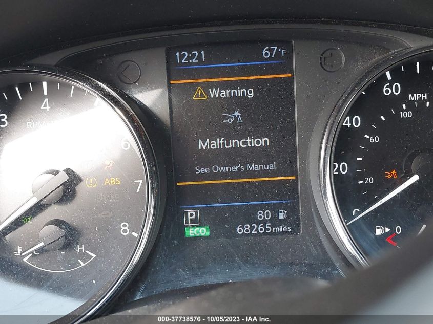 2019 NISSAN ROGUE S/SL/SV - 5N1AT2MT9KC761649