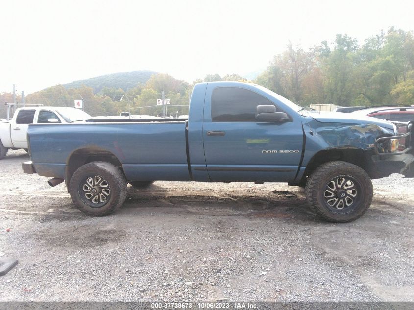 3D7KU26D54G231650 | 2004 DODGE RAM 2500