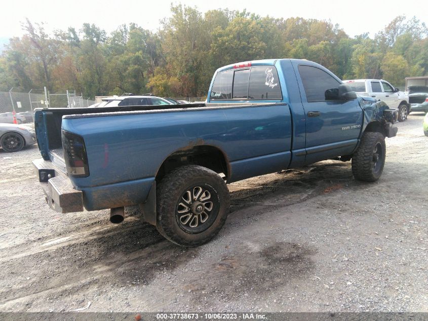 3D7KU26D54G231650 | 2004 DODGE RAM 2500