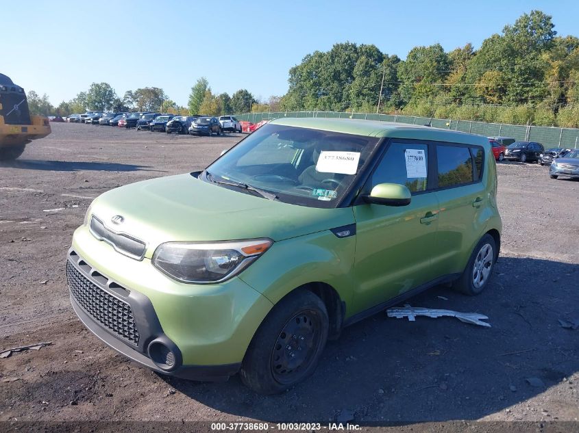 2014 KIA SOUL BASE - KNDJN2A25E7738120