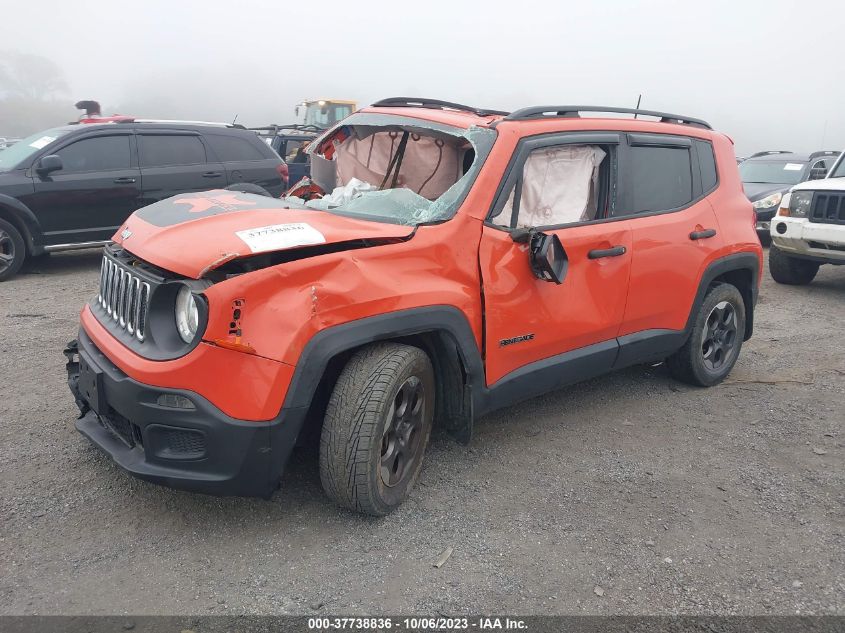 2017 JEEP RENEGADE SPORT - ZACCJAAHXHPE64519