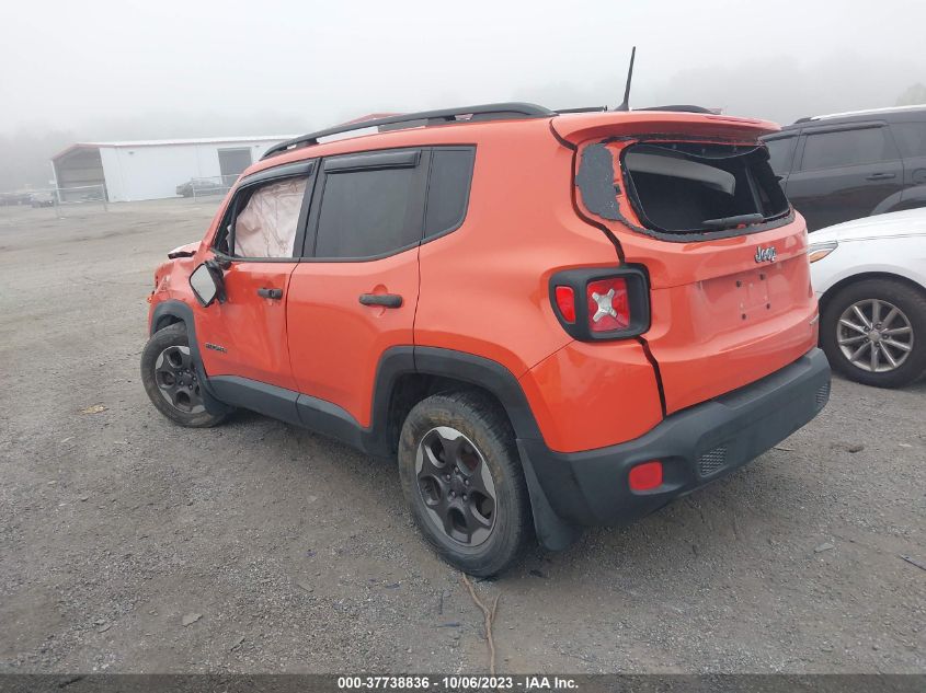 2017 JEEP RENEGADE SPORT - ZACCJAAHXHPE64519