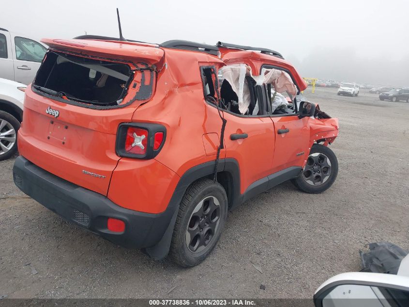 2017 JEEP RENEGADE SPORT - ZACCJAAHXHPE64519