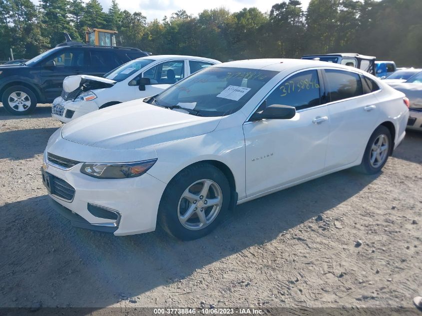 2016 CHEVROLET MALIBU LS - 1G1ZB5ST8GF210593