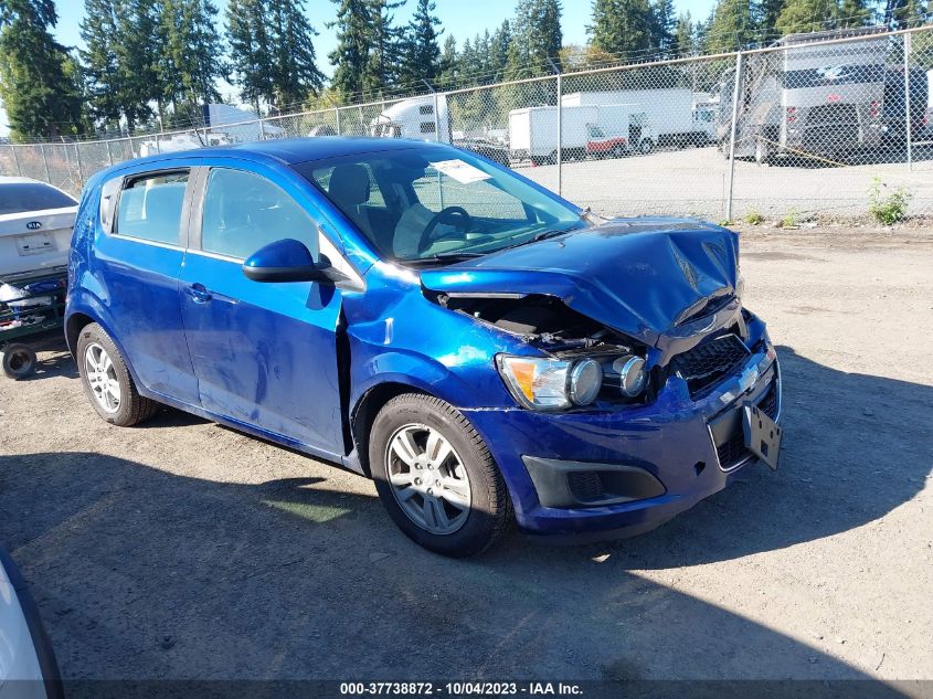 2013 CHEVROLET SONIC LT - 1G1JD6SG2D4233875