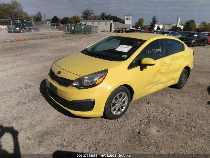2016 KIA RIO LX - KNADM4A31G6575752