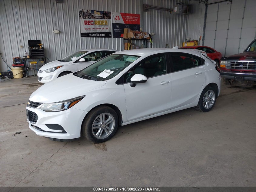 VIN 3G1BE6SMXJS644931 2018 CHEVROLET CRUZE LT
