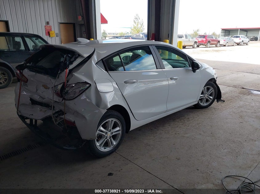 VIN 3G1BE6SMXJS644931 2018 CHEVROLET CRUZE LT