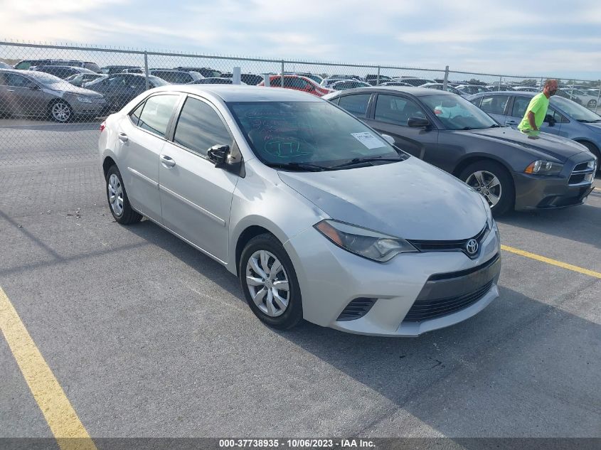 2015 TOYOTA COROLLA L/LE/S/S PLUS/LE PLUS - 5YFBURHE9FP324824
