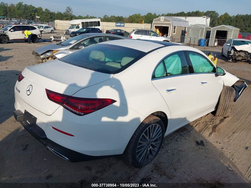 2023 MERCEDES-BENZ CLA 250 COUPE - W1K5J4GB6PN419961