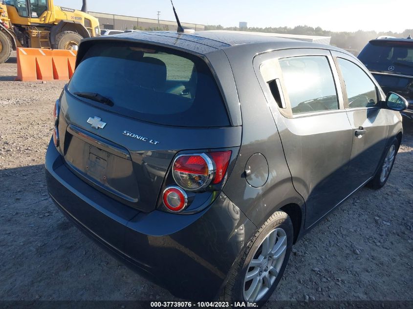 2014 CHEVROLET SONIC LT - 1G1JC6SHXE4126232