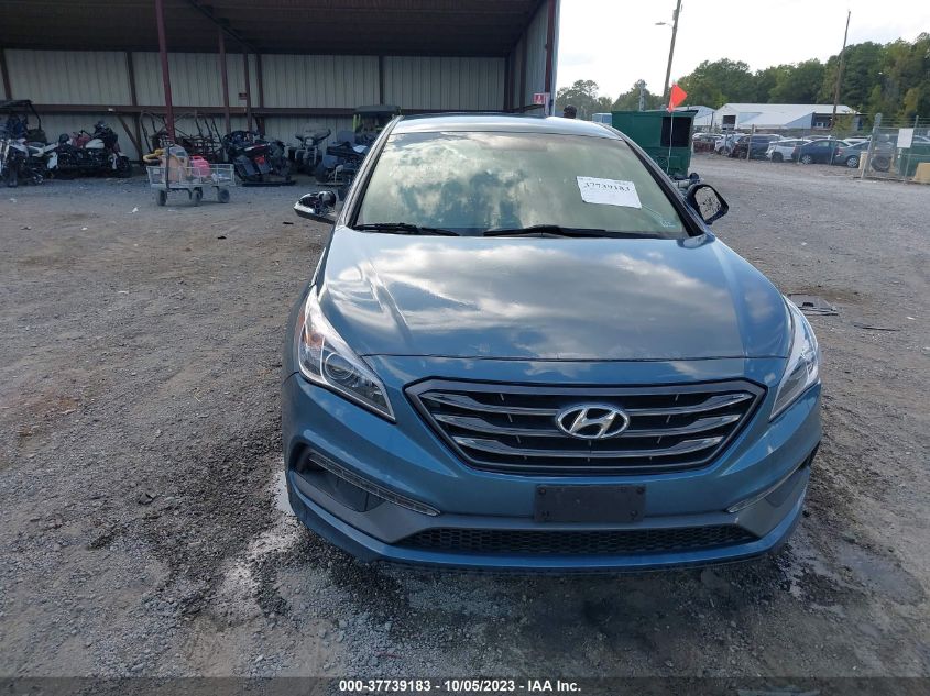 2015 HYUNDAI SONATA 2.4L SPORT - 5NPE34AF0FH132825