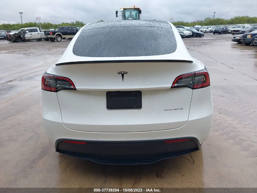 2021 TESLA MODEL Y LONG RANGE - 5YJYGDEE7MF195757