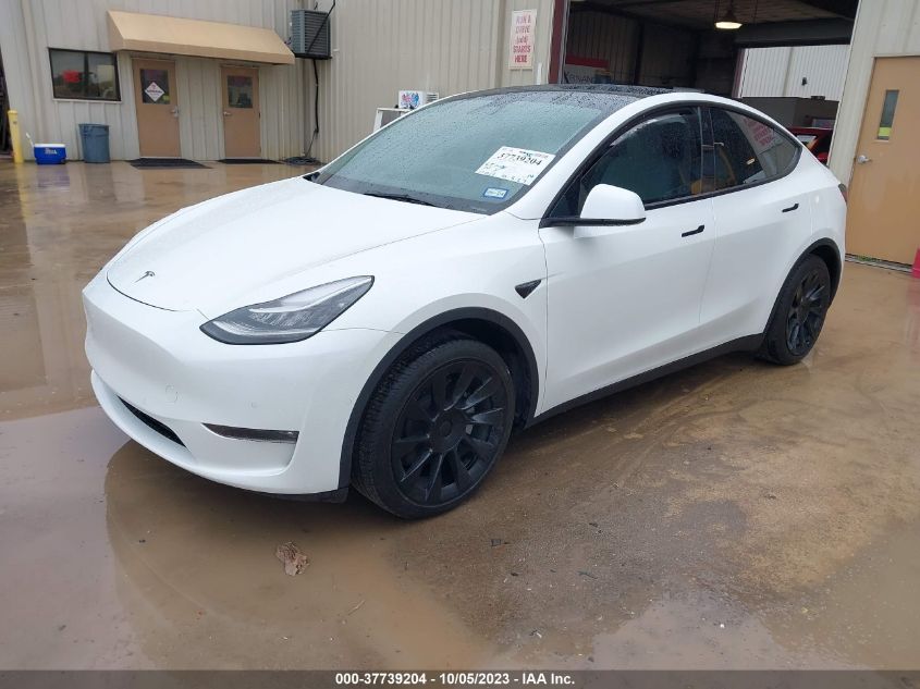 2021 TESLA MODEL Y LONG RANGE - 5YJYGDEE7MF195757