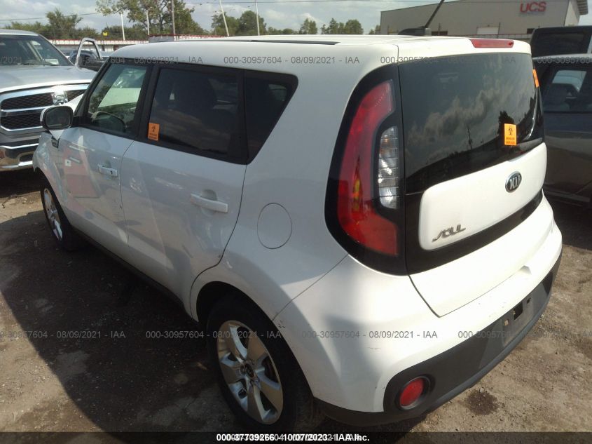 2017 KIA SOUL BASE - KNDJN2A28H7456865