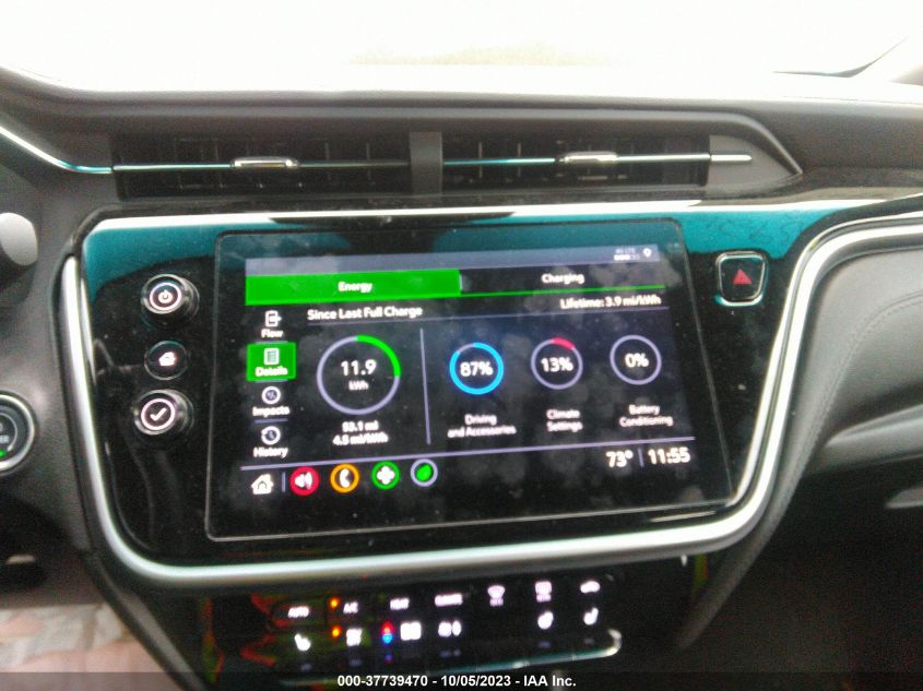 2022 CHEVROLET BOLT EV 1LT - 1G1FW6S05N4100371