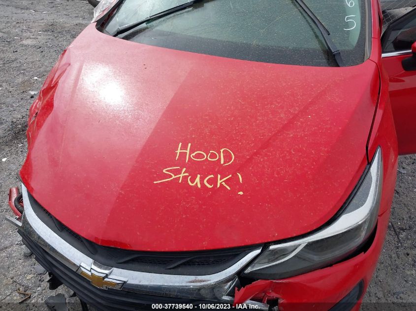 2019 CHEVROLET CRUZE LT - 1G1BE5SM8K7119165